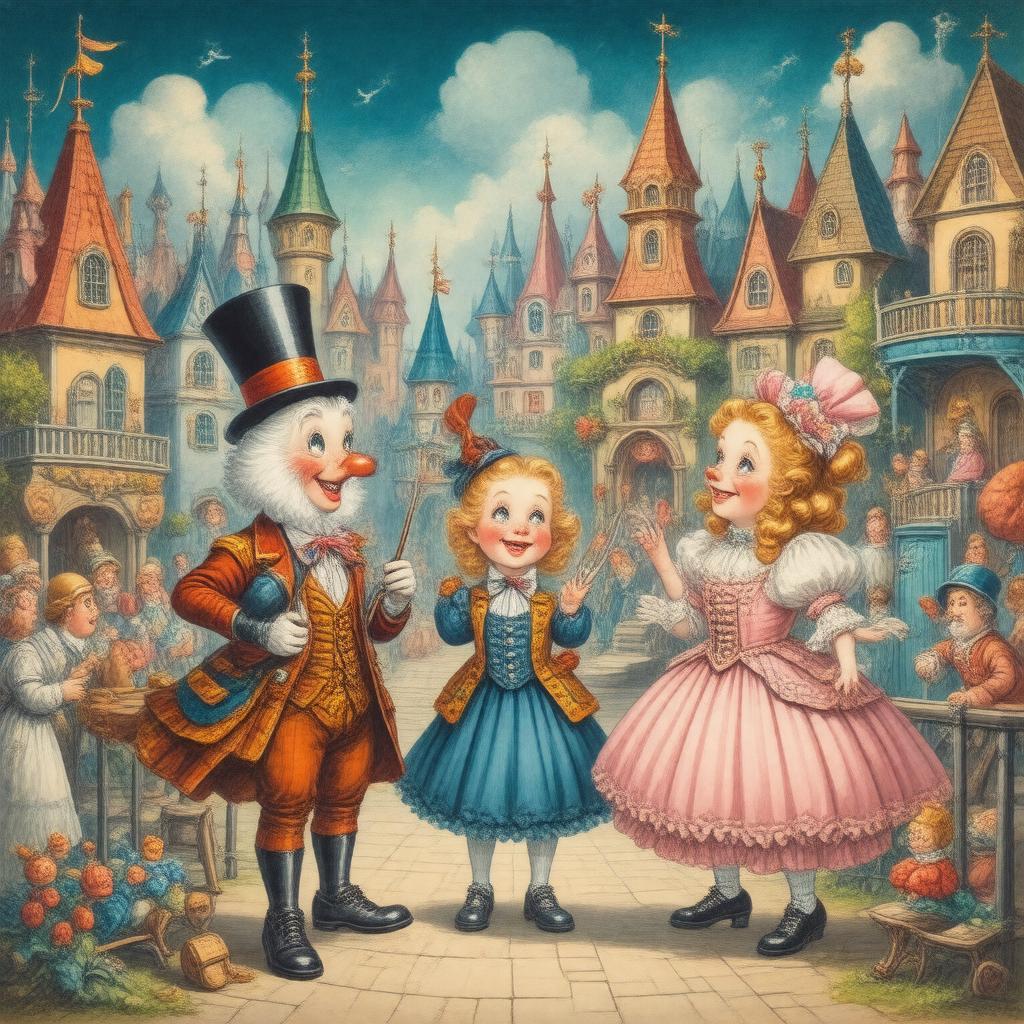 AI-created image of Babes in Toyland