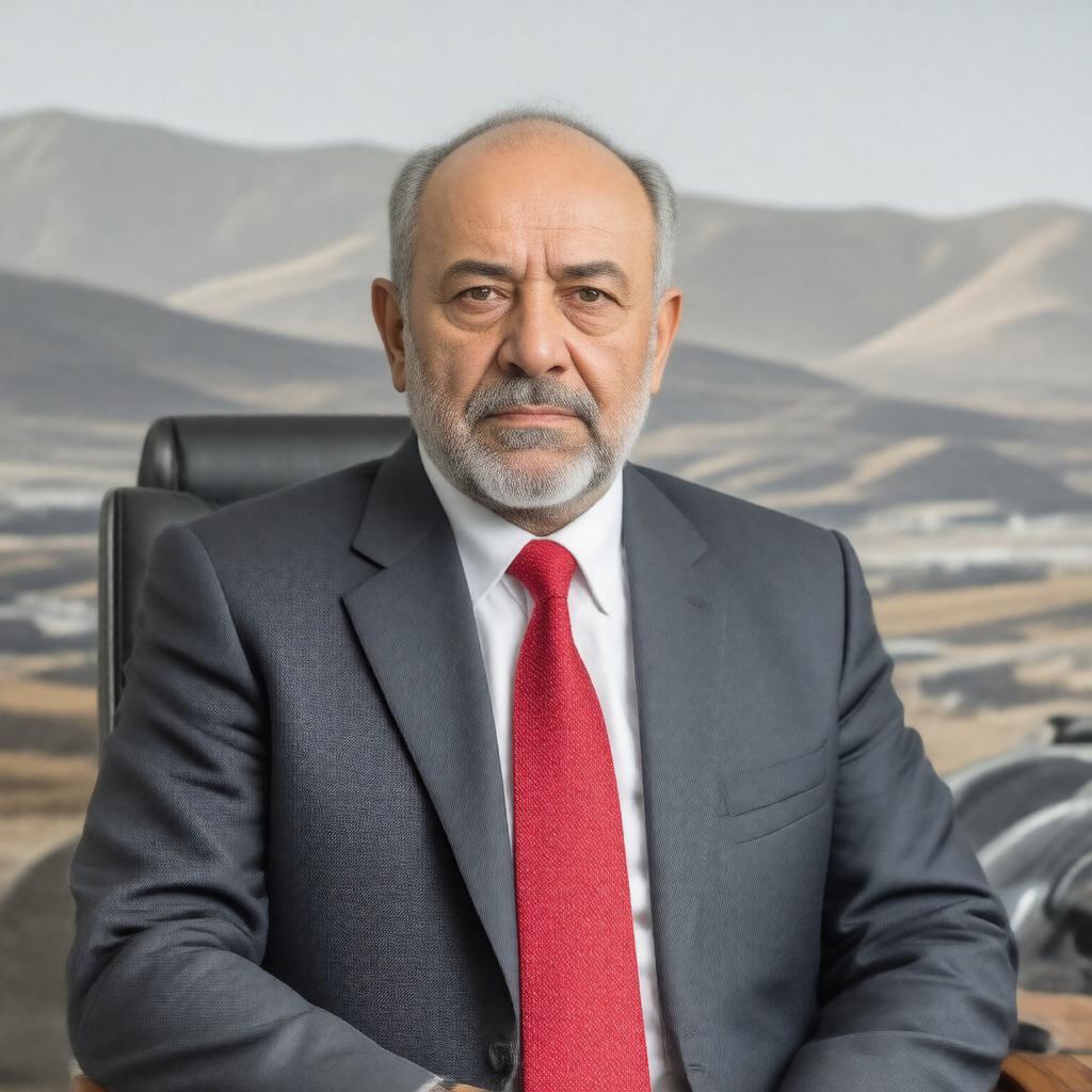 Click to view larger image AI-created image of Babrak Karmal