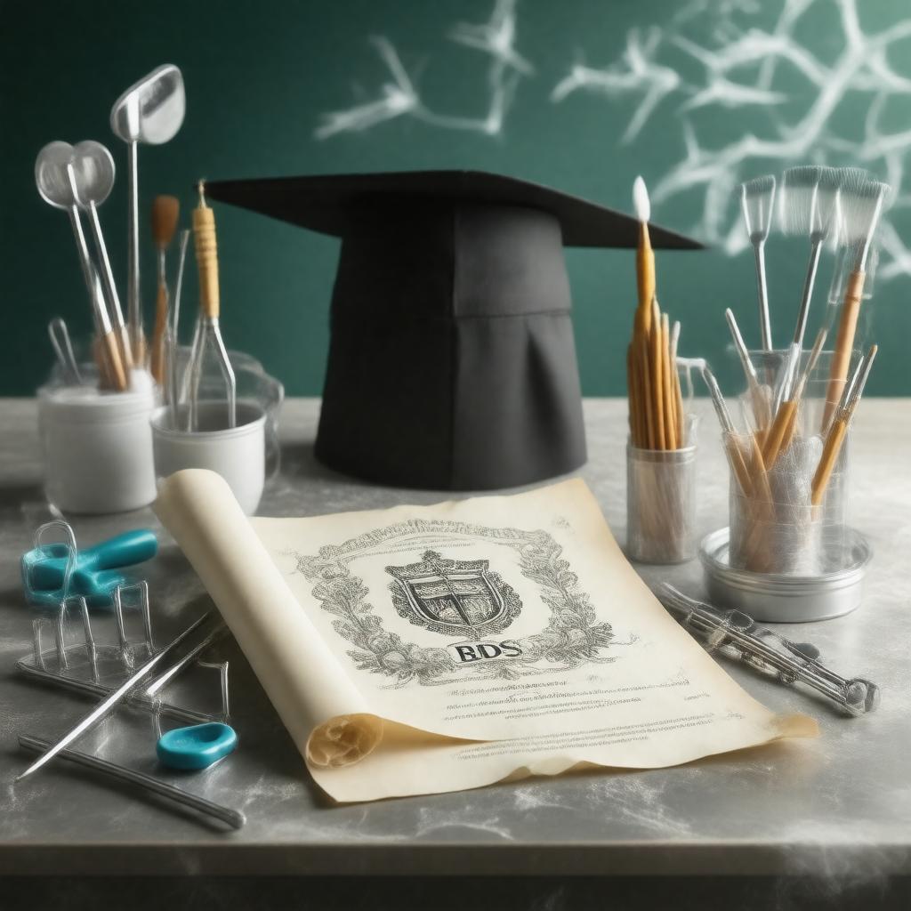AI-created image of Bachelor of Dental Surgery