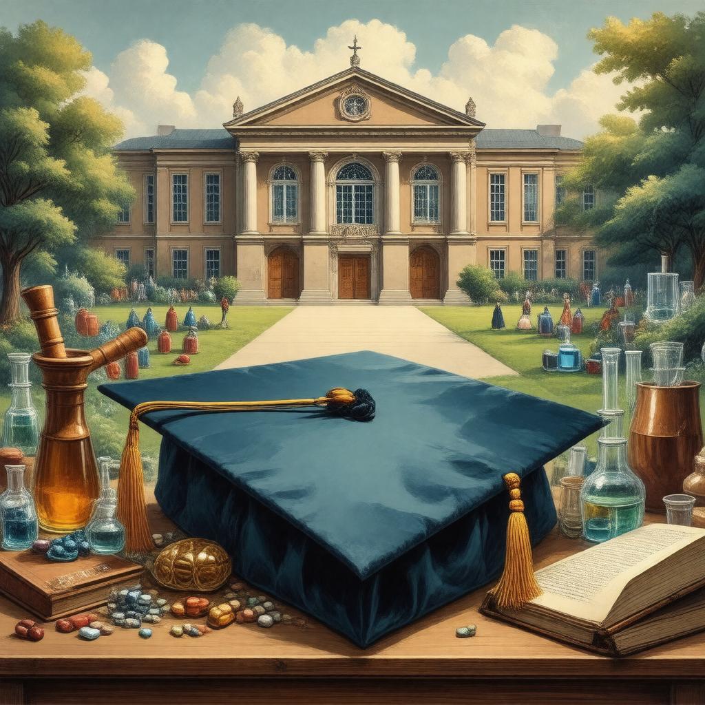 Click to view larger image AI-created image of Bachelor of Pharmacy
