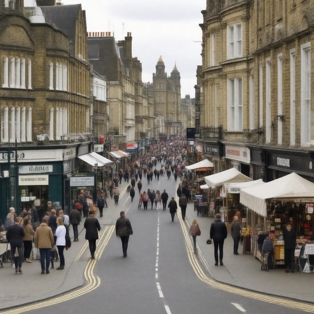 AI-created image of Bacon Street