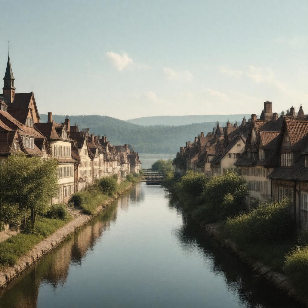 Click to view larger image AI-created image of Bad Kleinen, Weimar Republic