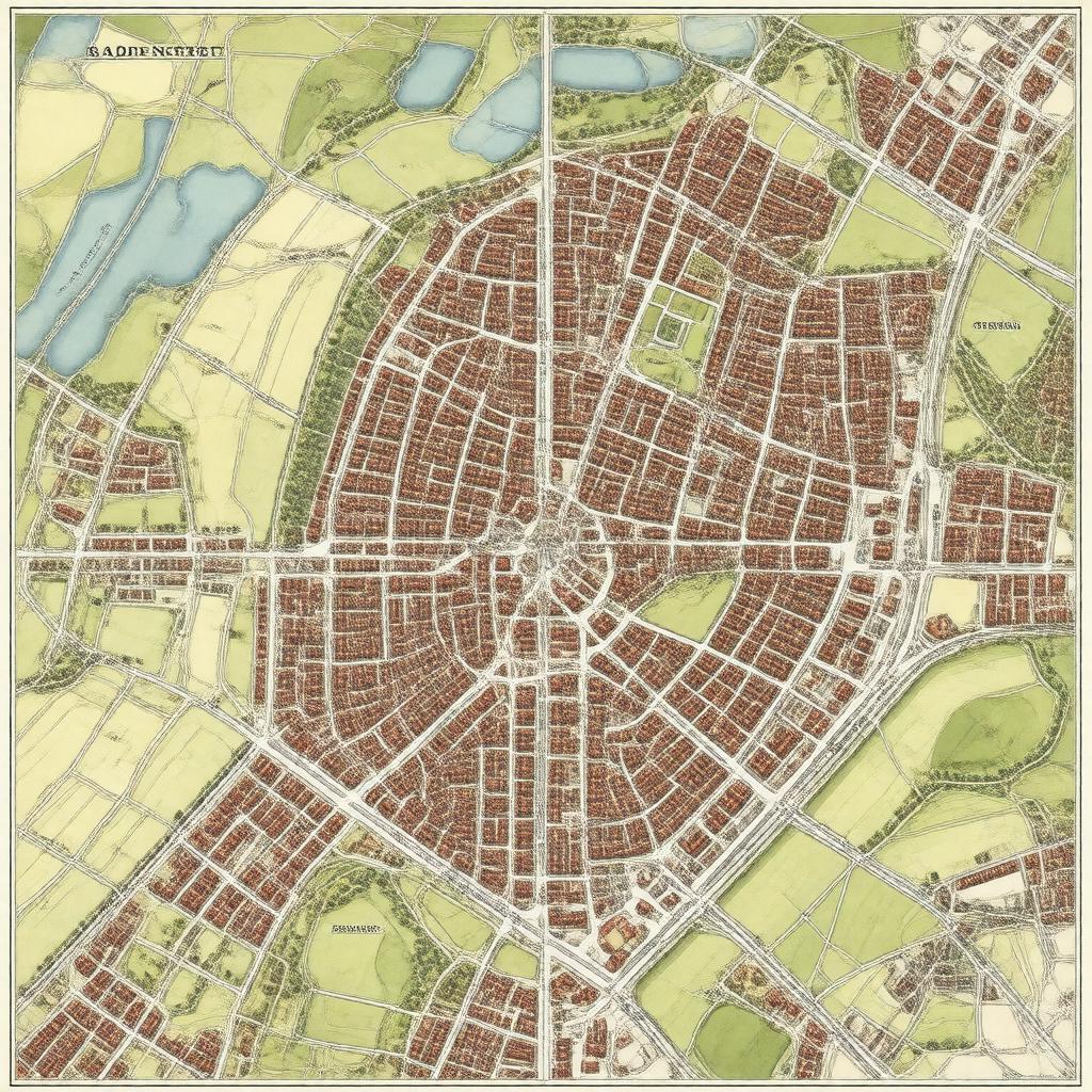 AI-created image of Badenstedt