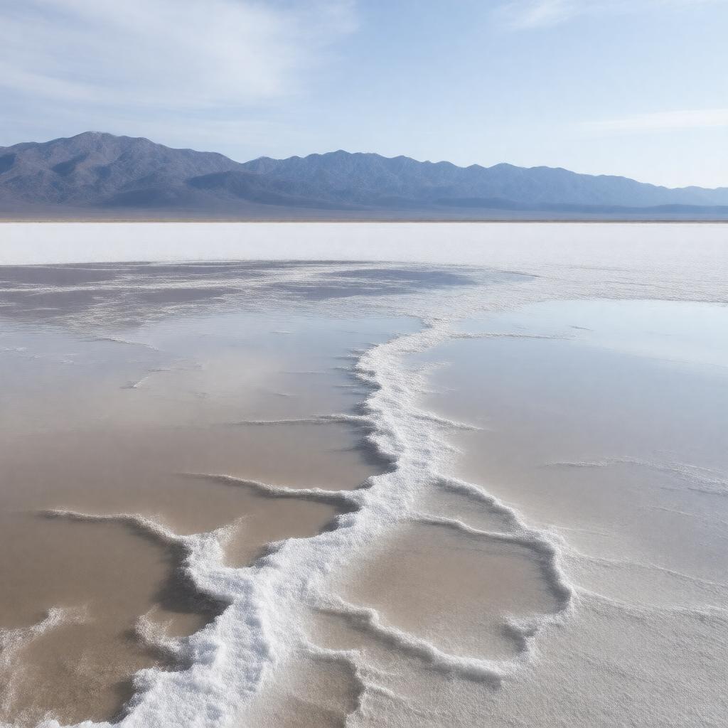 AI-created image of Badwater Pool