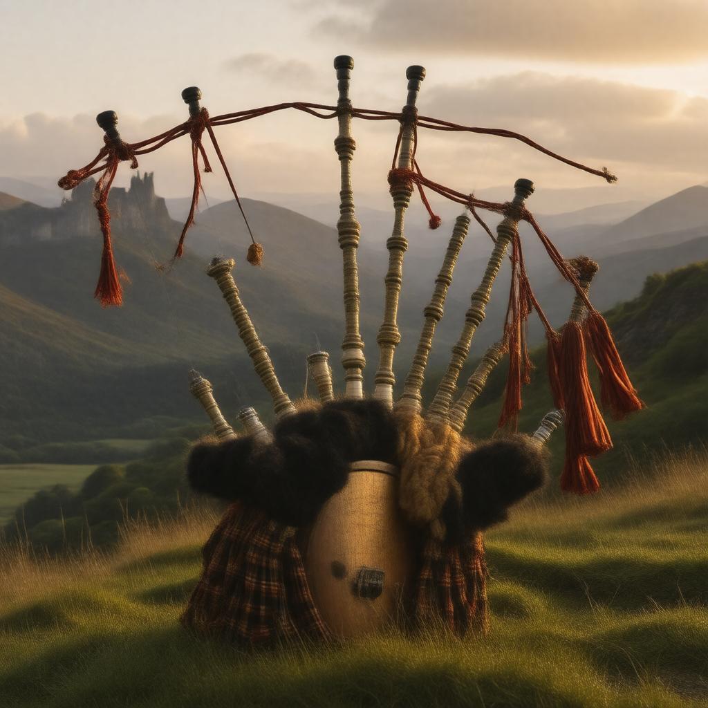 AI-created image of Bagpipes