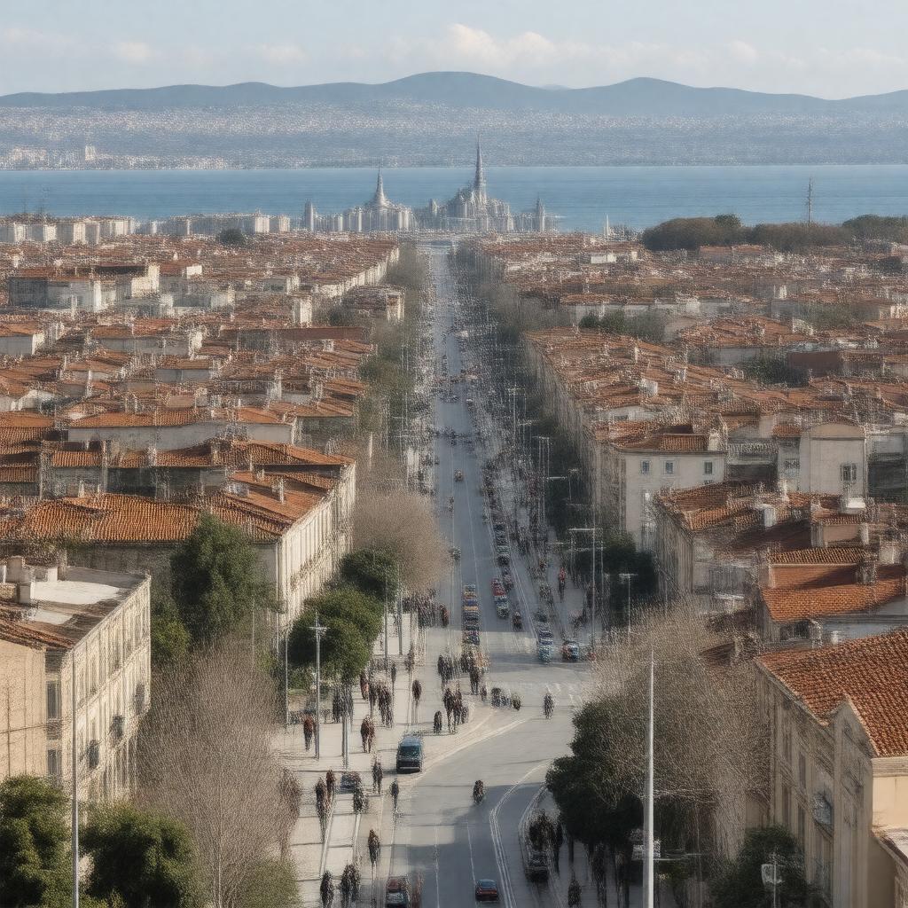 AI-created image of Bahçelievler