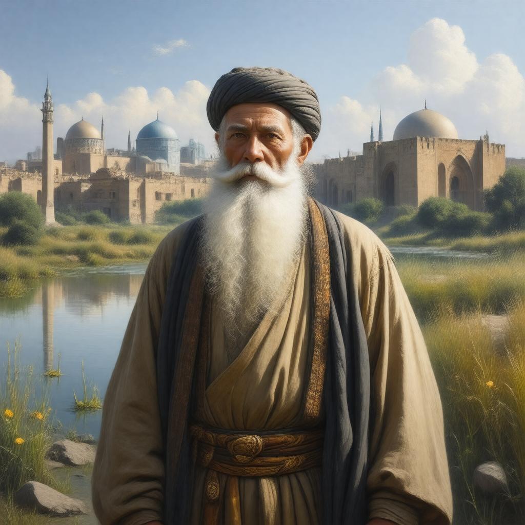AI-created image of Baha-ud-Din Naqshband