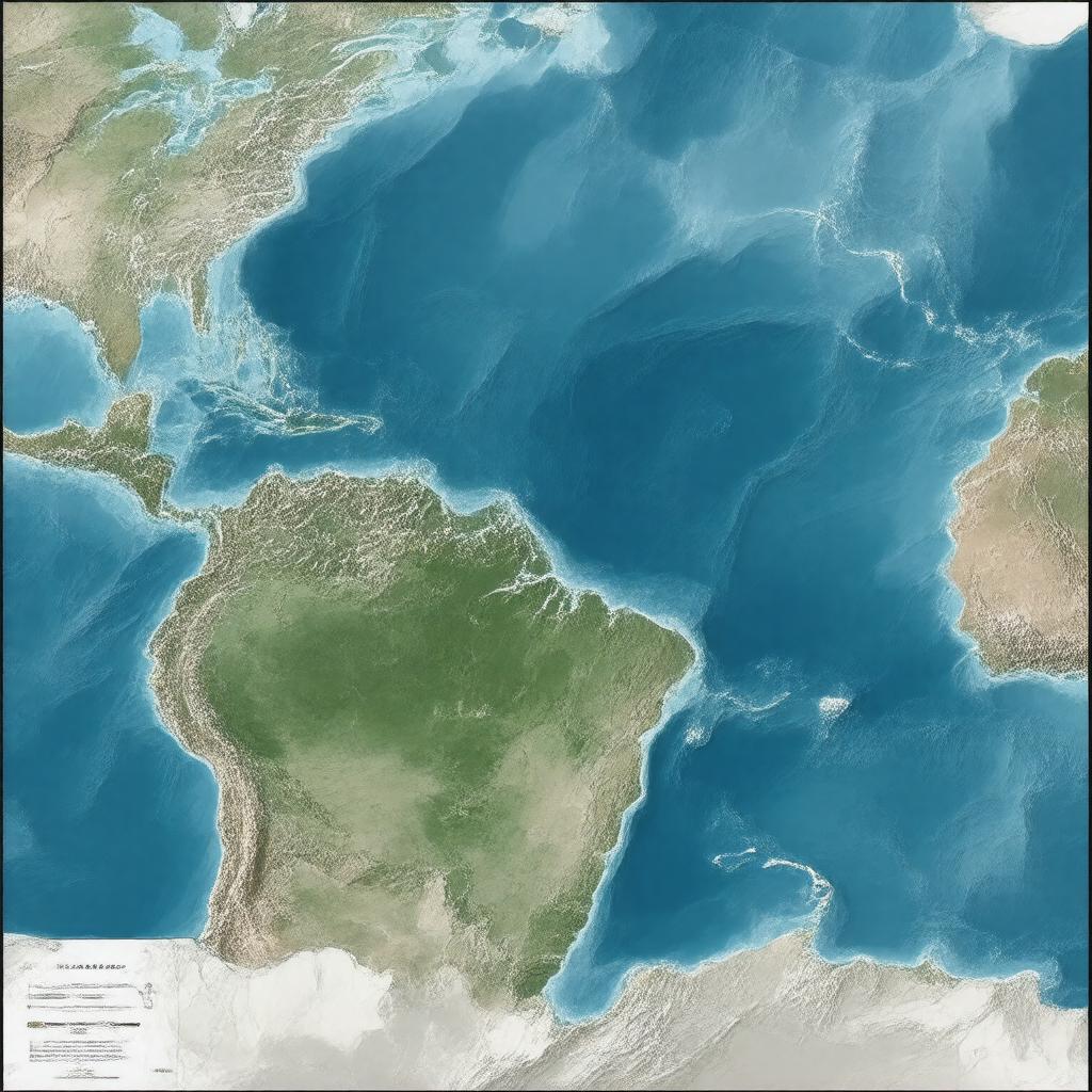 Click to view larger image AI-created image of Bahamas EEZ