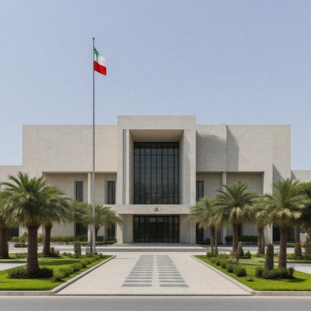 AI-created image of Bahraini Embassy