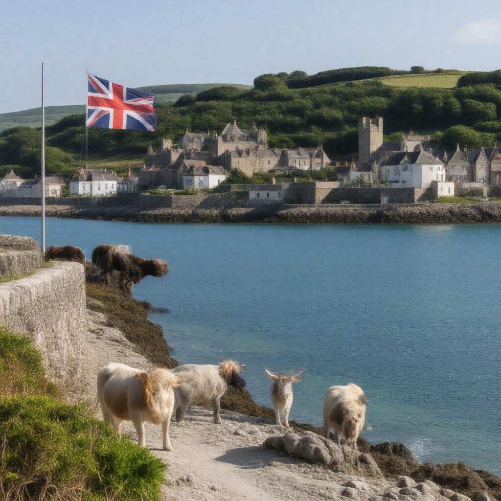 AI-created image of Bailiwick of Jersey