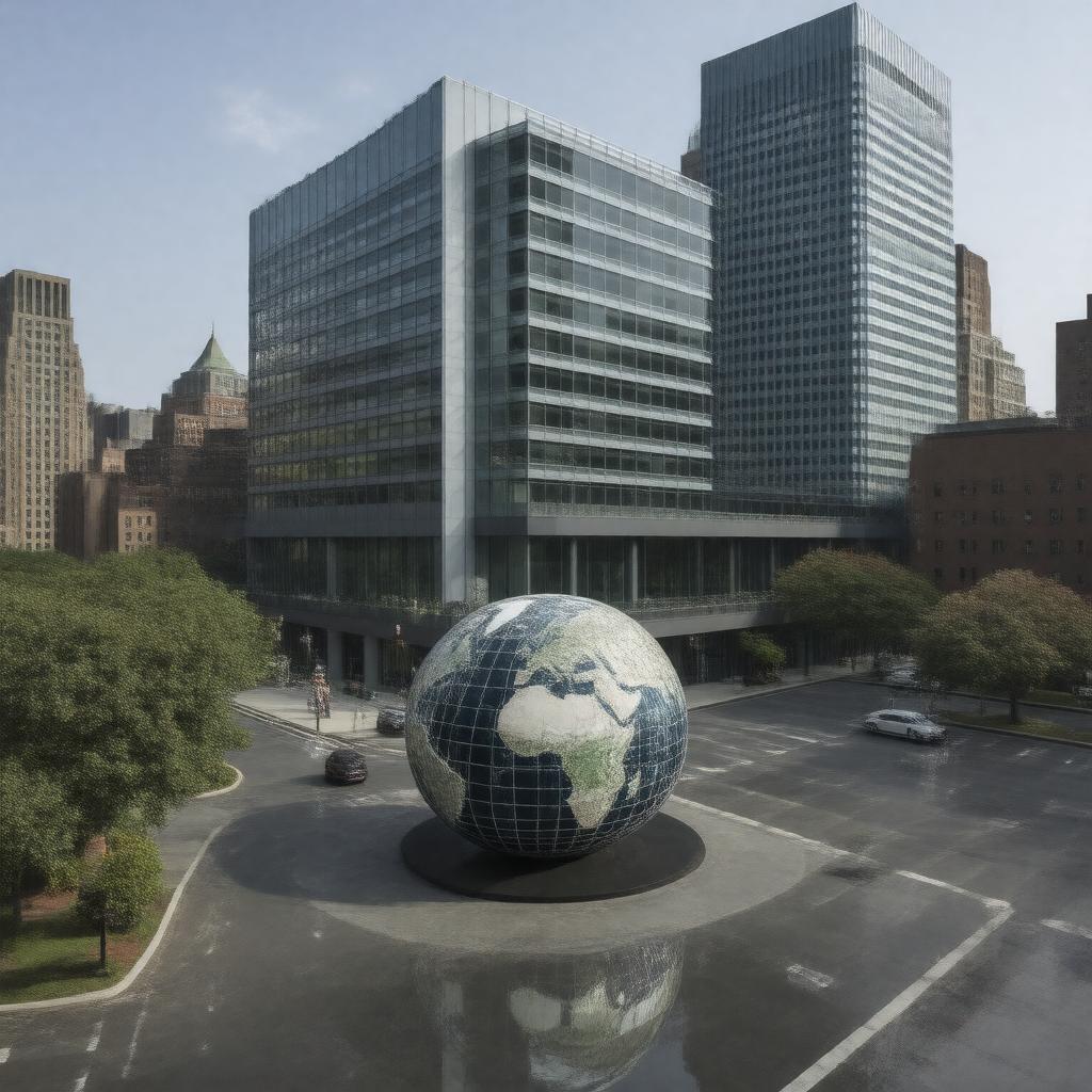 AI-created image of Bain & Company