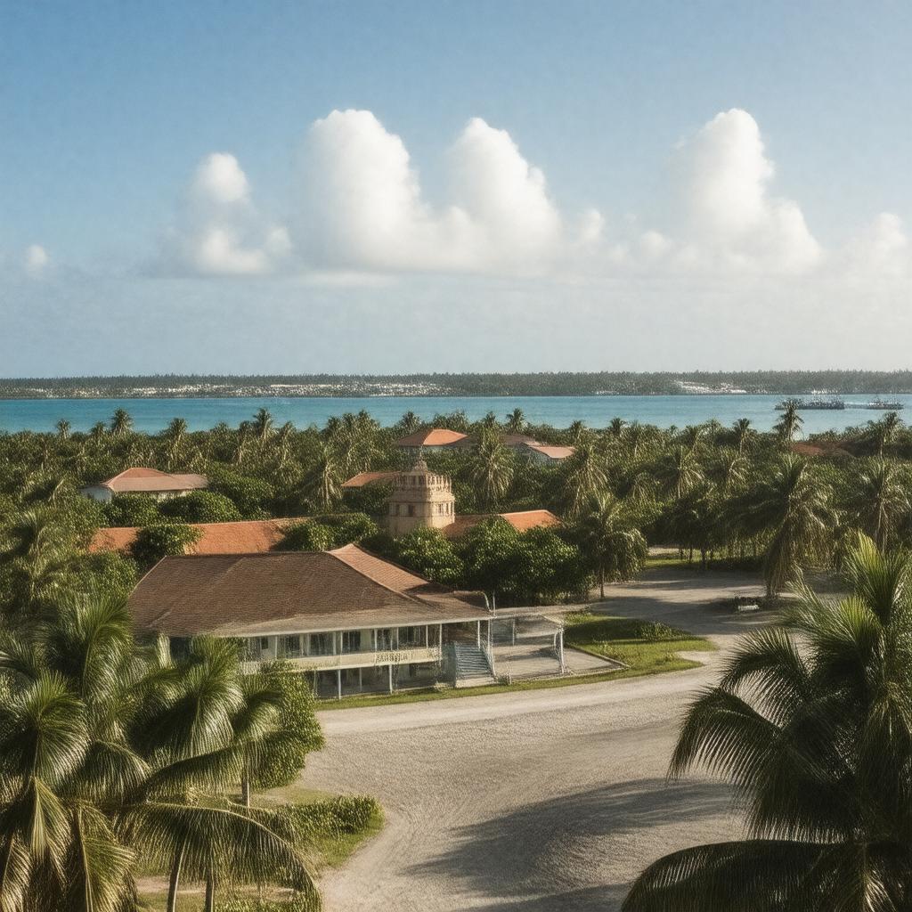 AI-created image of Bairiki