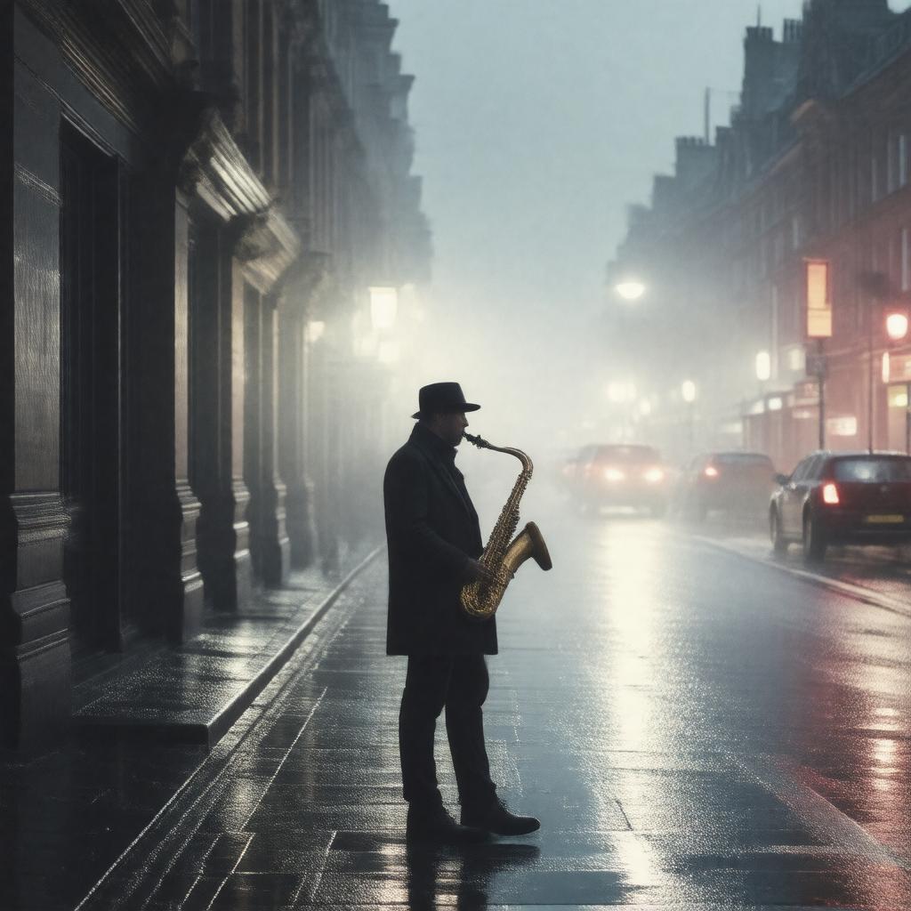 AI-created image of Baker Street (song)