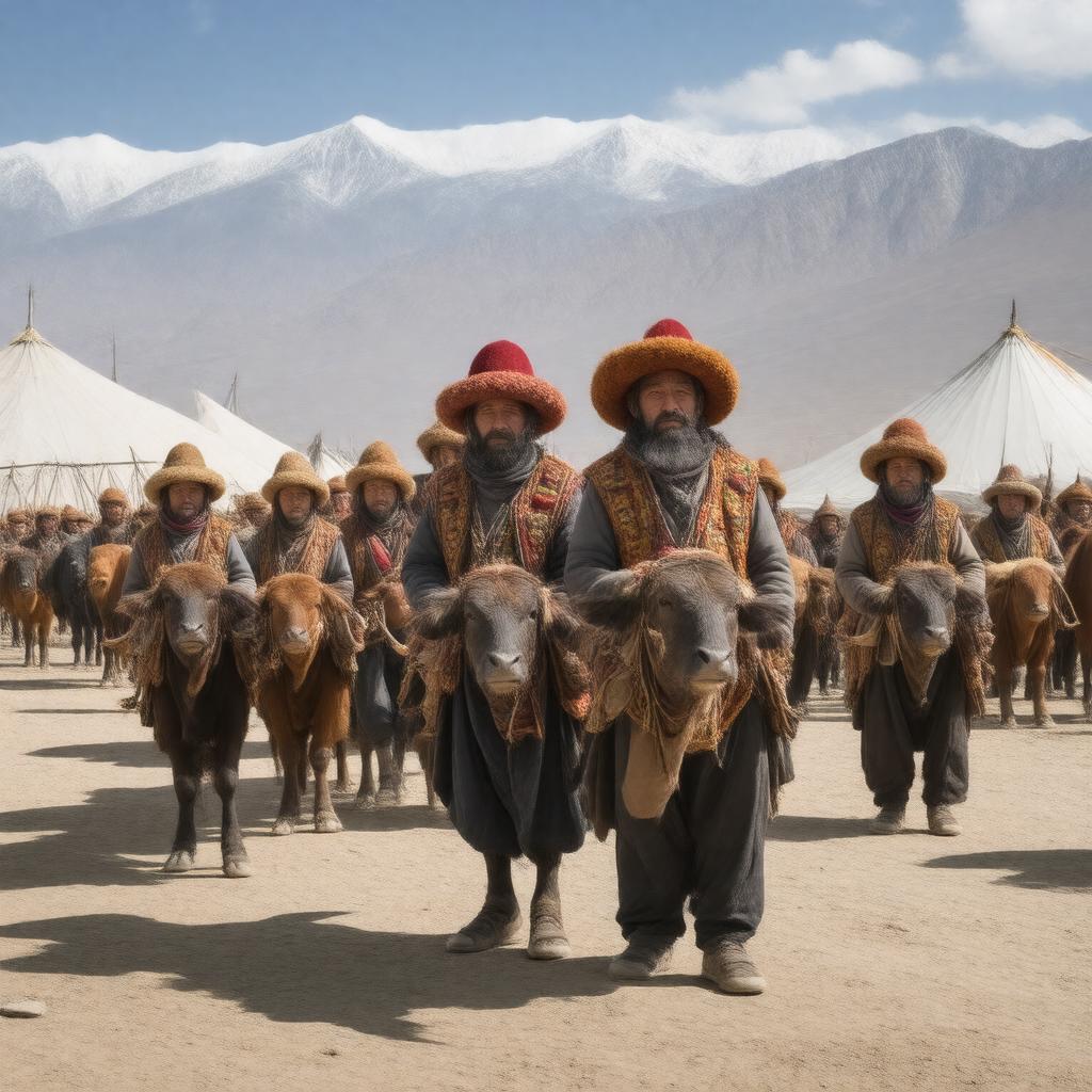 AI-created image of Bakhtiari