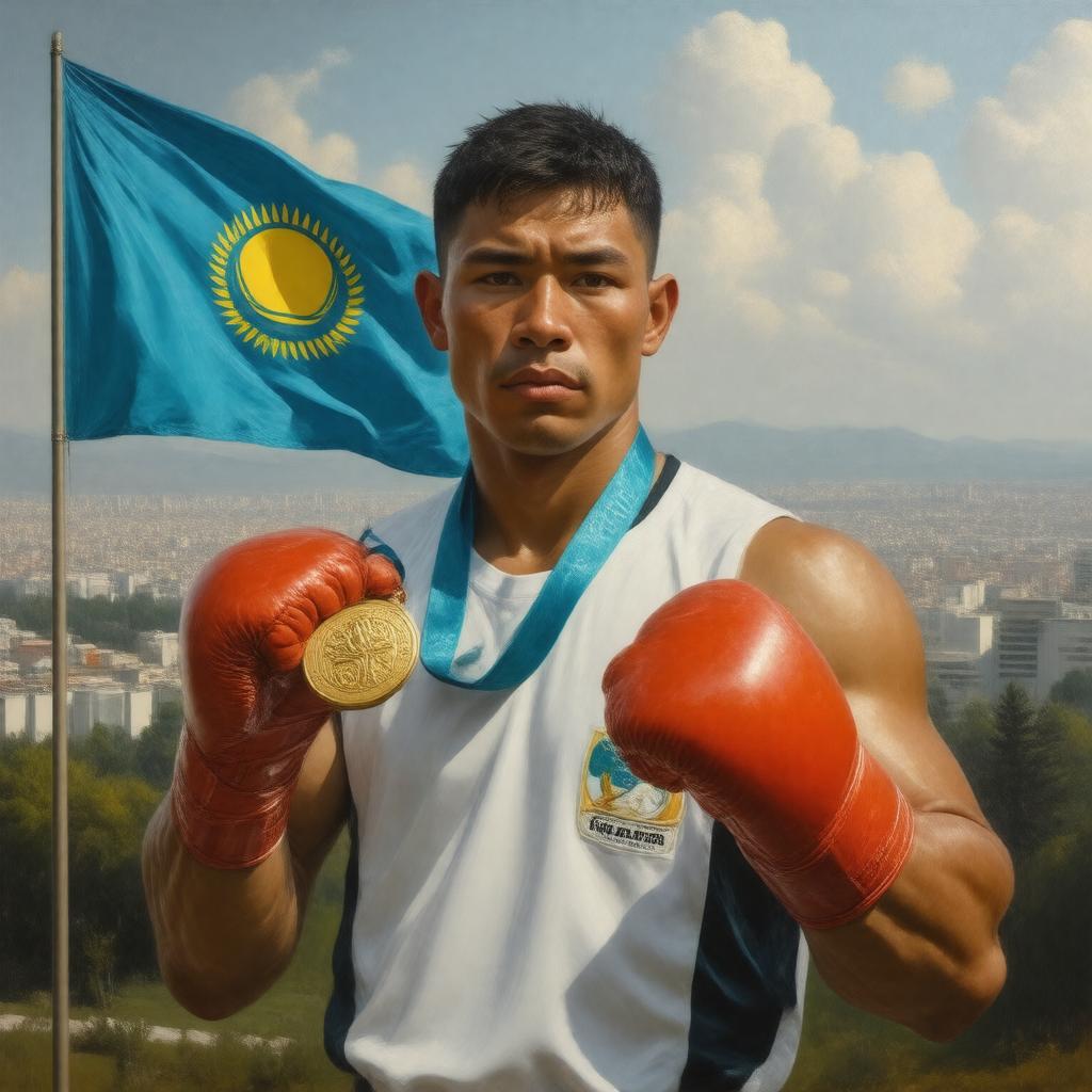 AI-created image of Bakhtiyar Artayev