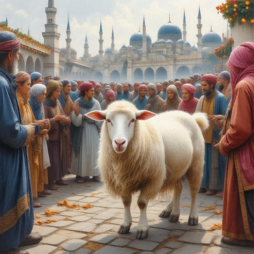 AI-created image of Bakrid