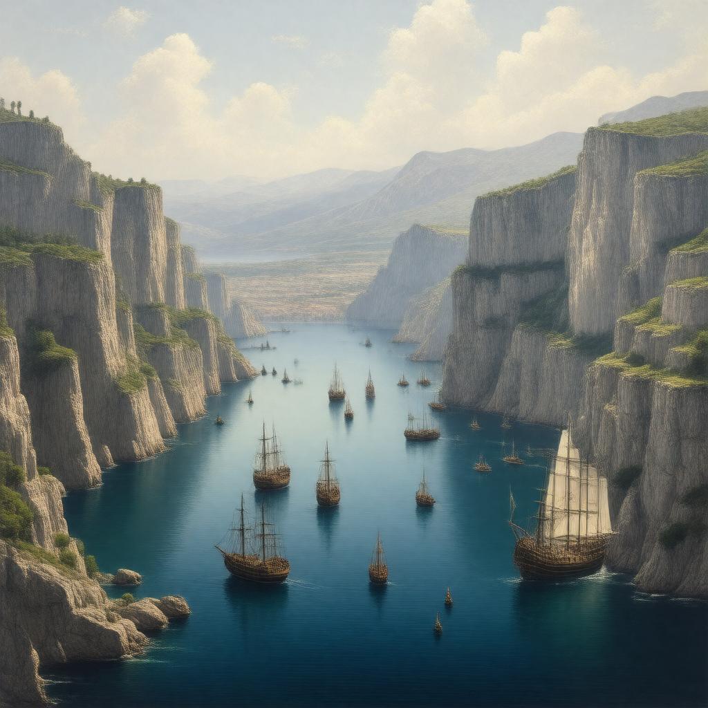 Click to view larger image AI-created image of Balaklava Bay