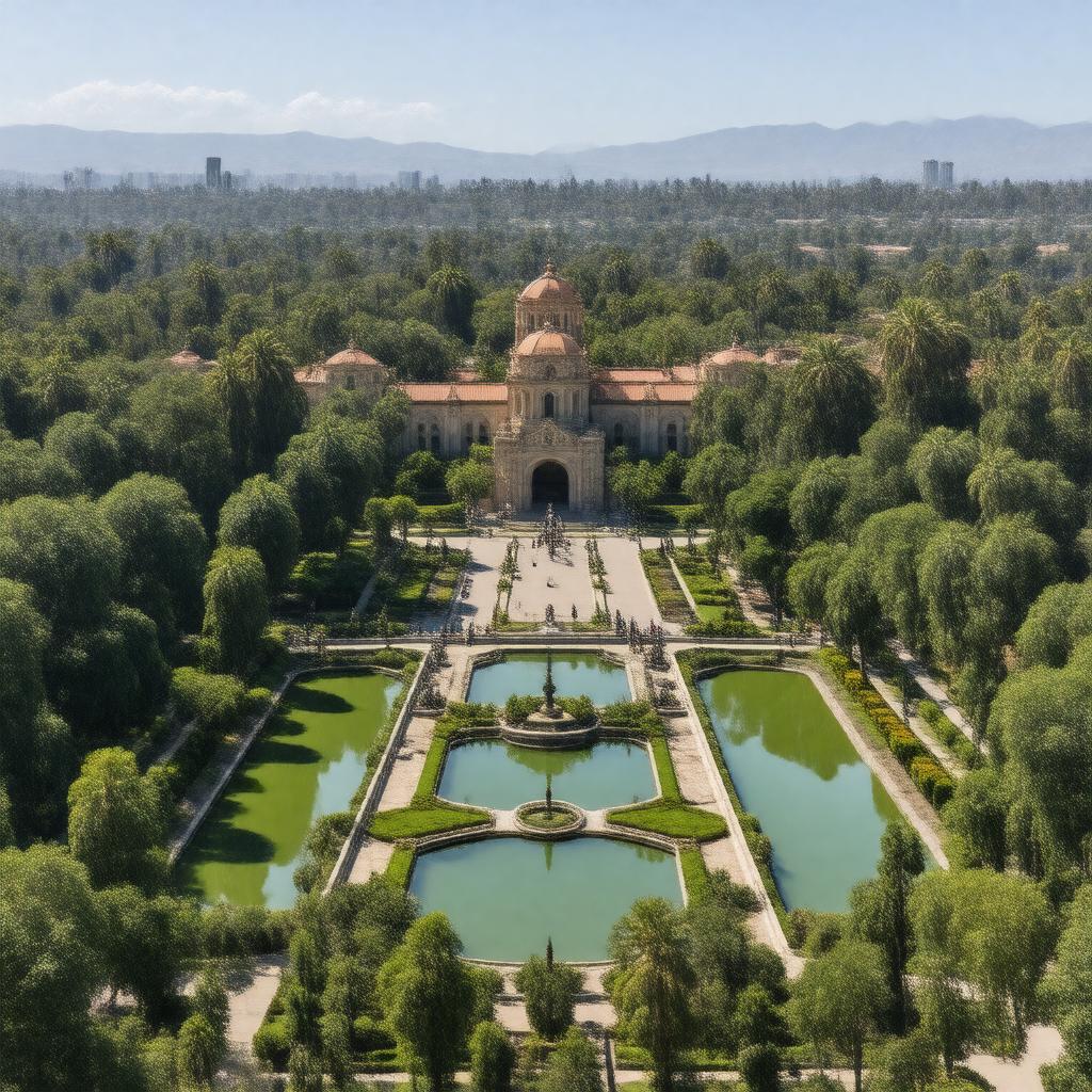 AI-created image of Balboa Park