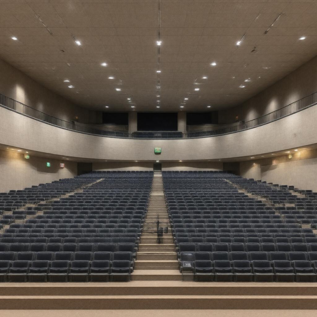 AI-created image of Balch Arena Theater