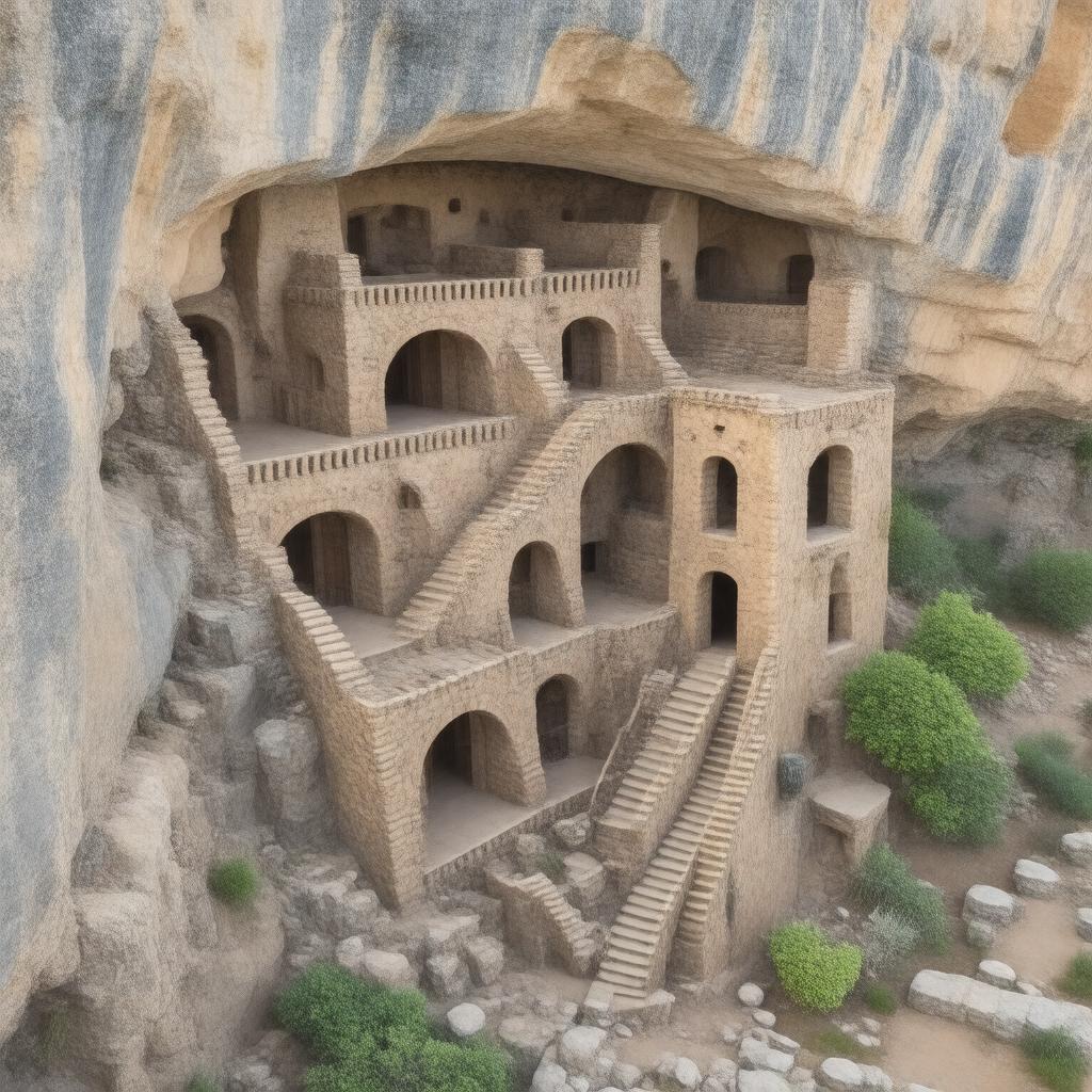 AI-created image of Balcony House