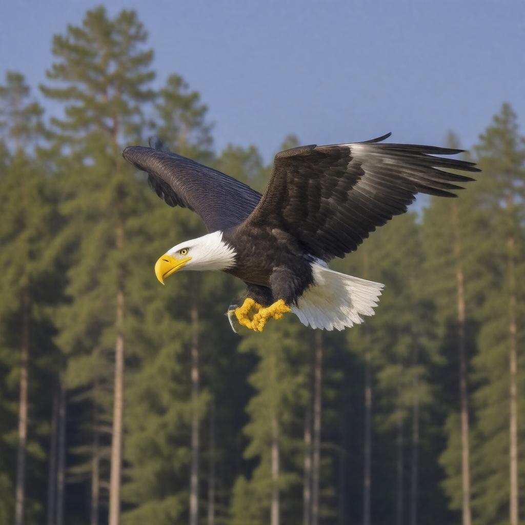 AI-created image of Bald eagle