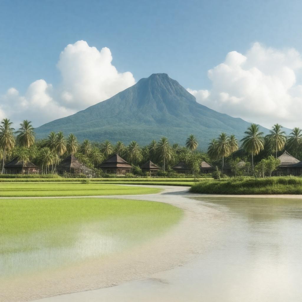 AI-created image of Bali
