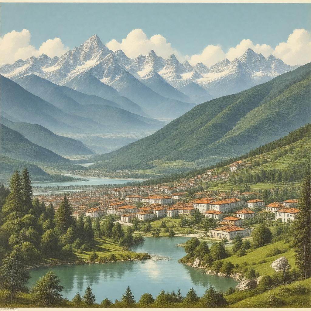 AI-created image of Balkans