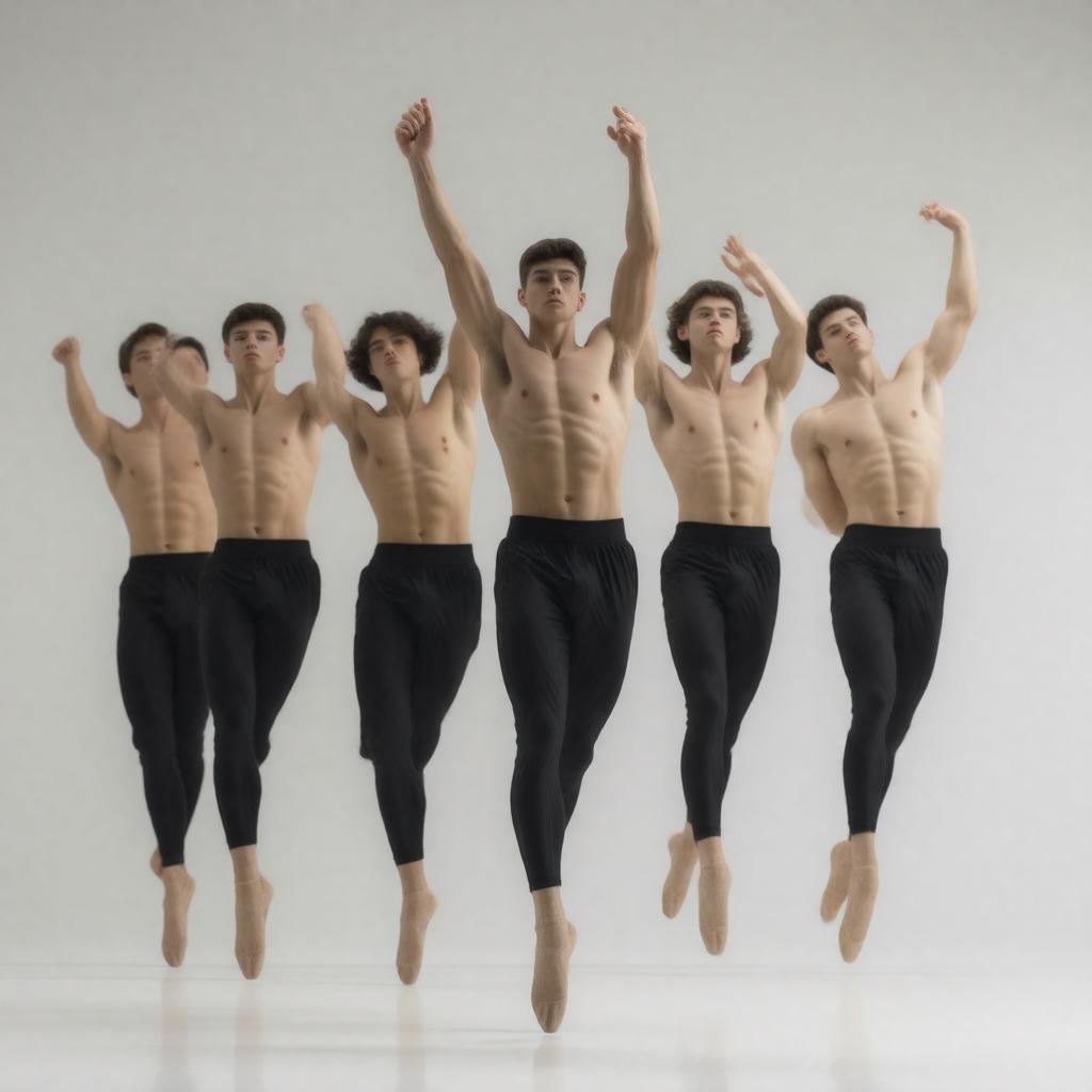 AI-created image of BalletBoyz