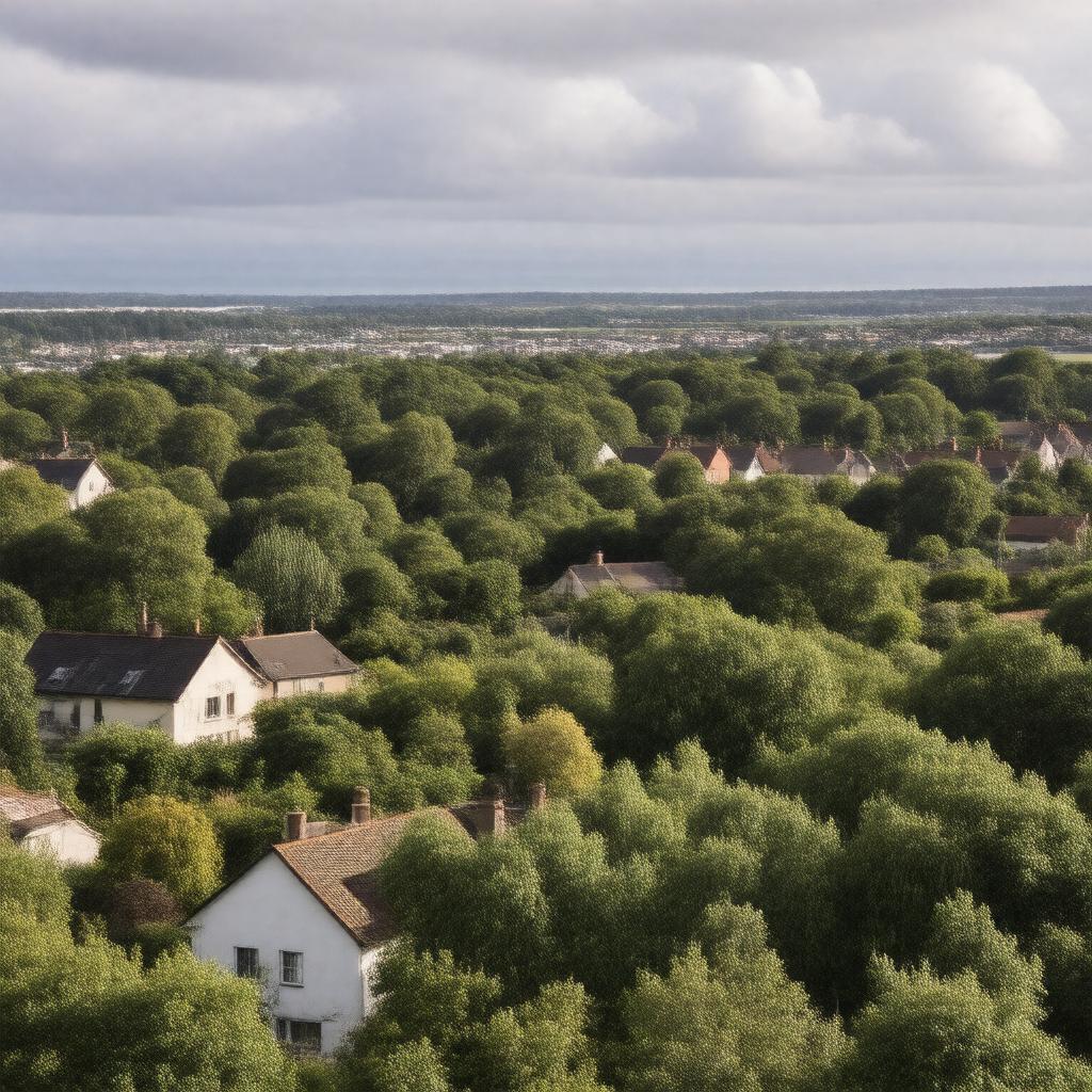 AI-created image of Ballinteer, Dublin, Ireland