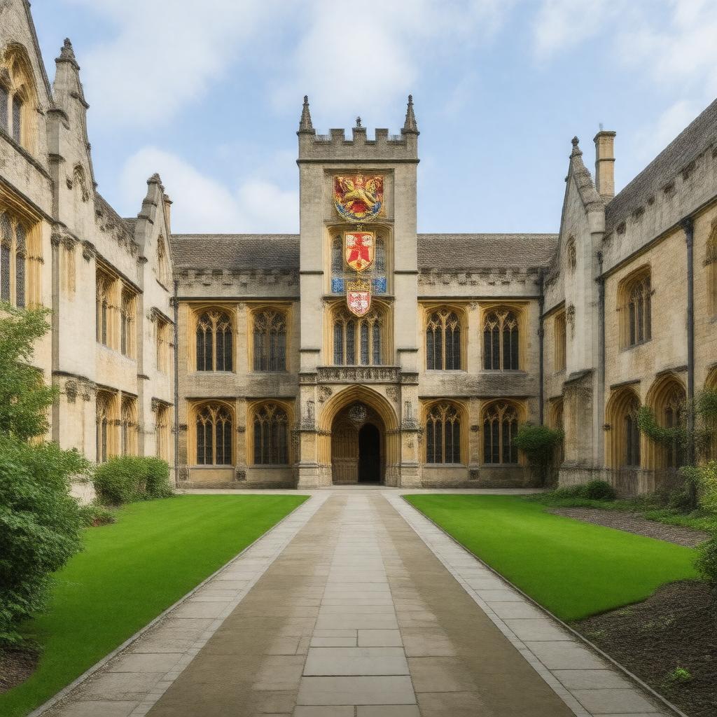 AI-created image of Balliol College, Oxford