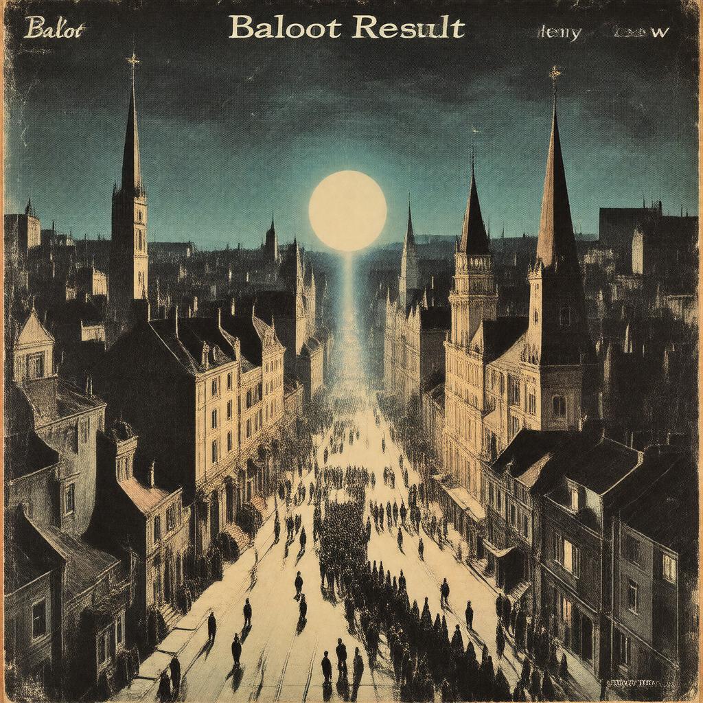 AI-created image of Ballot Result