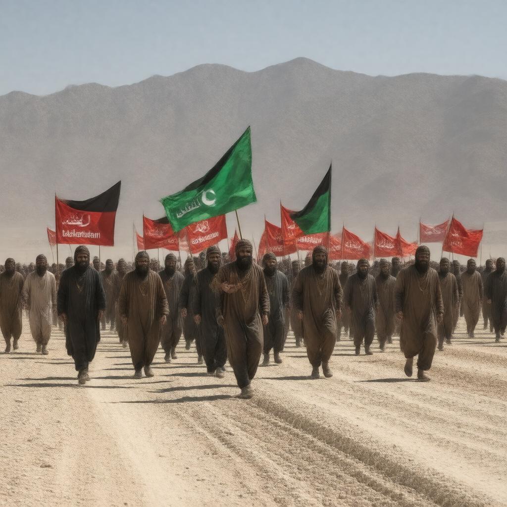 Click to view larger image AI-created image of Balochistan independence movement