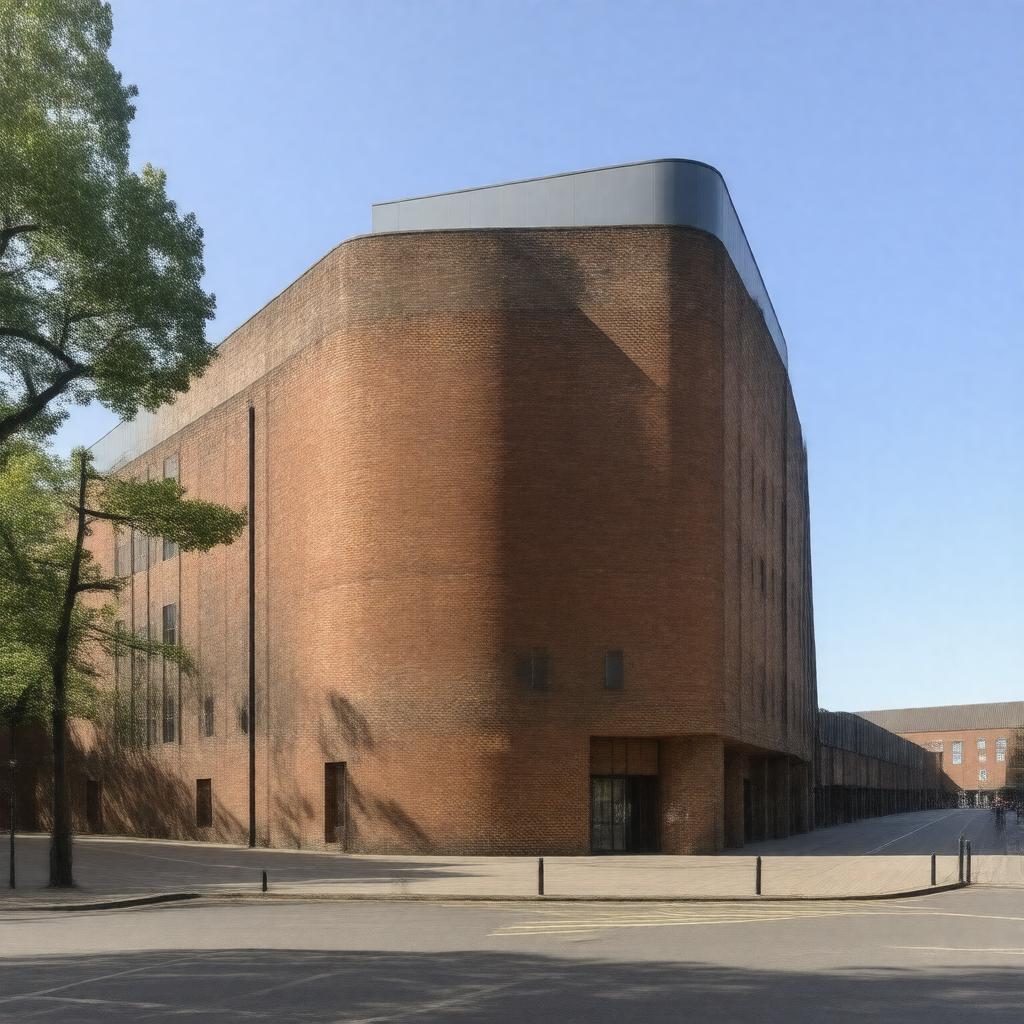 AI-created image of Baltic Centre for Contemporary Art
