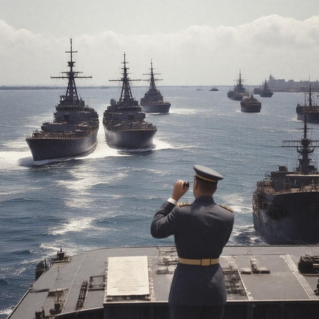 AI-created image of Baltic Fleet