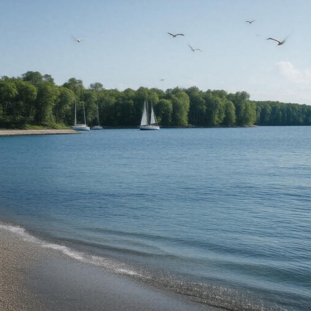 AI-created image of Baltic Sea