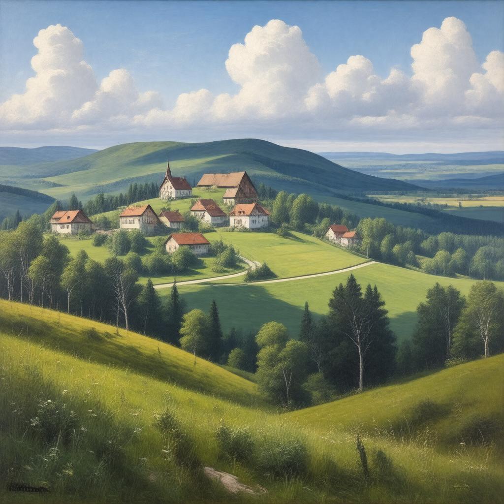 Click to view larger image AI-created image of Baltic art