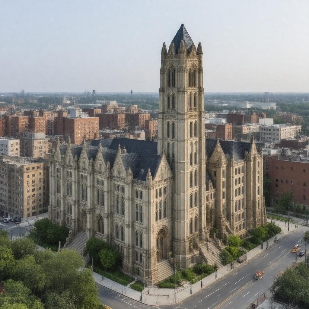 AI-created image of Baltimore City College