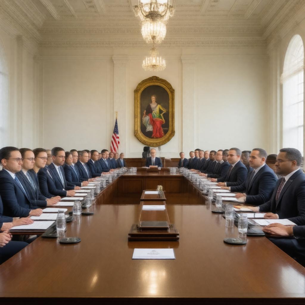 AI-created image of Baltimore City Council