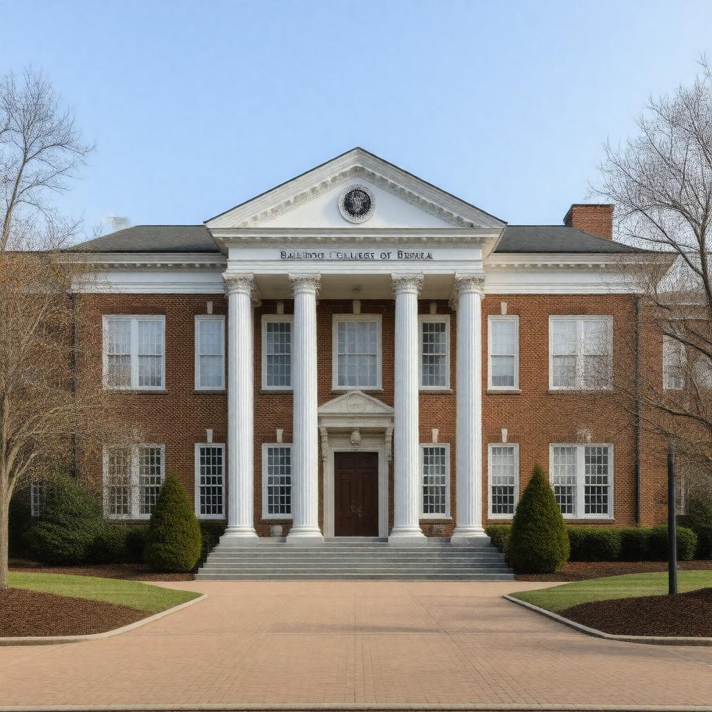 AI-created image of Baltimore College of Dental Surgery