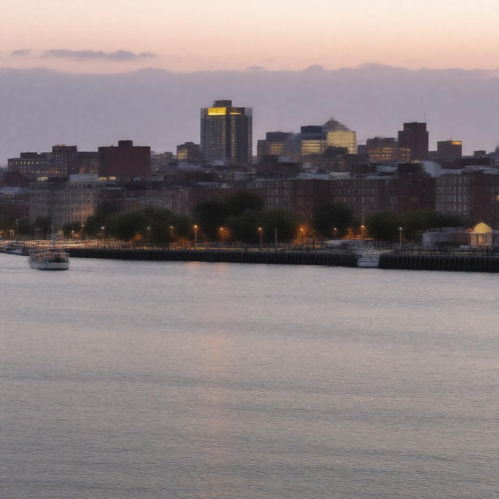 AI-created image of Baltimore, Maryland