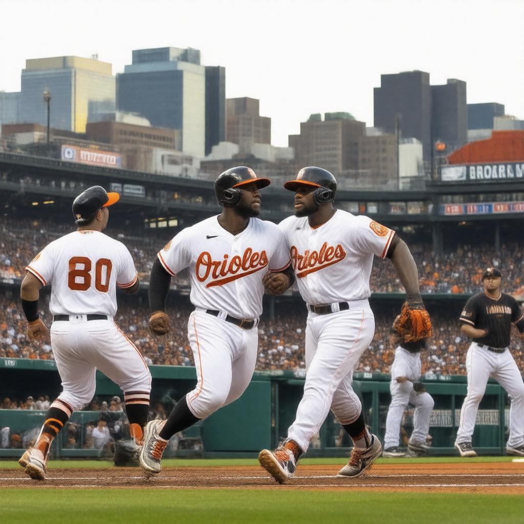 AI-created image of Baltimore Orioles