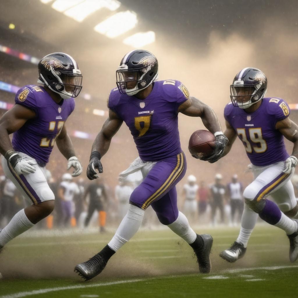 AI-created image of Baltimore Ravens