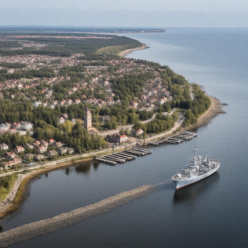 AI-created image of Baltiysk