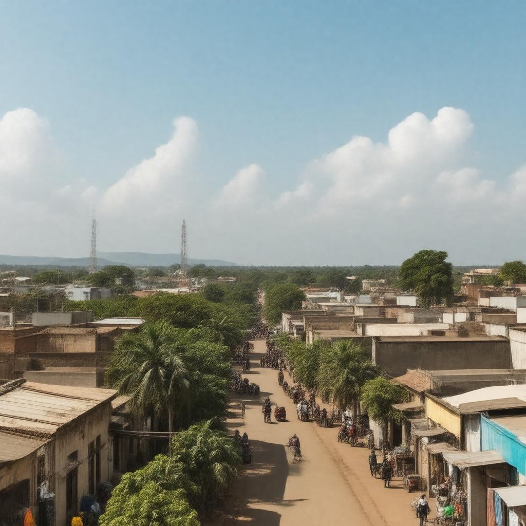 AI-created image of Bamako