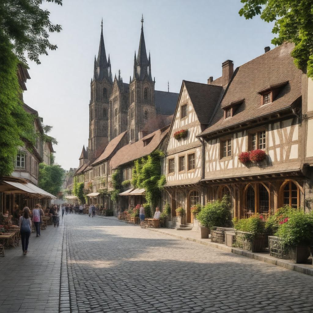 AI-created image of Bamberg