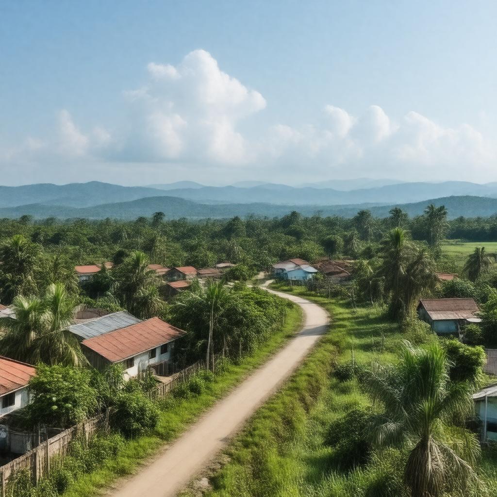 AI-created image of Ban Pong District