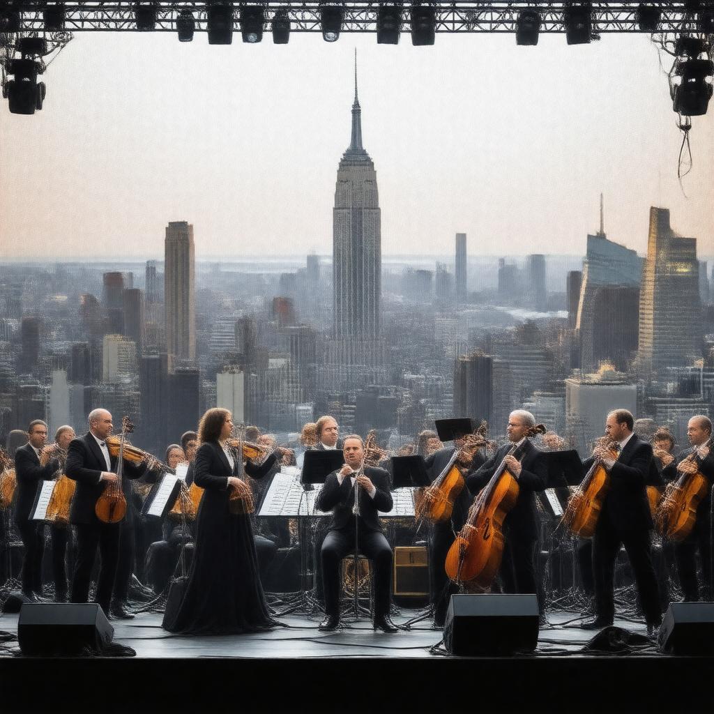 AI-created image of Bang on a Can