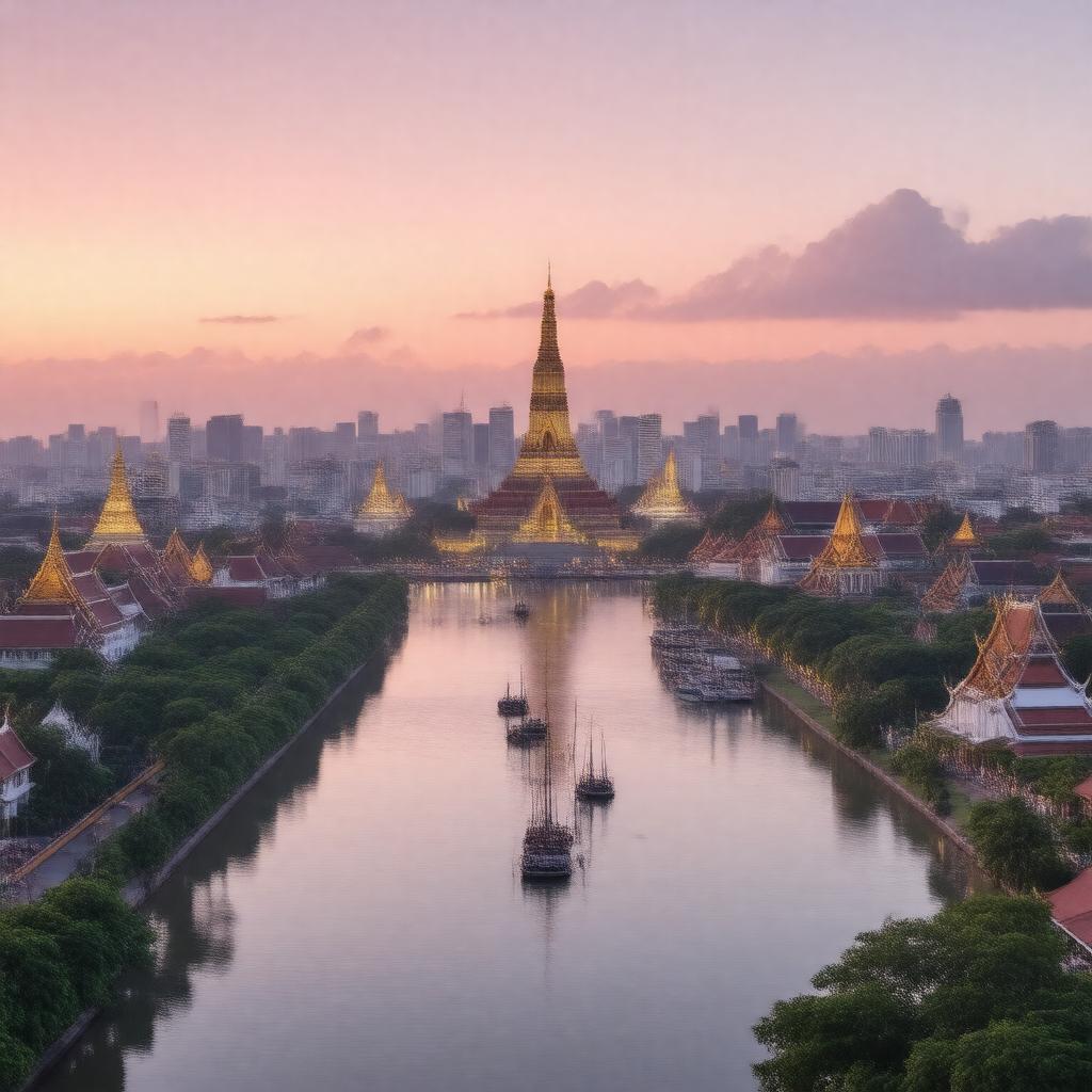 AI-created image of Bangkok