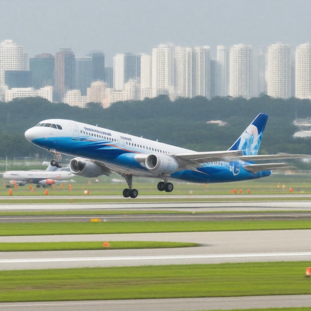 AI-created image of Bangkok Airways