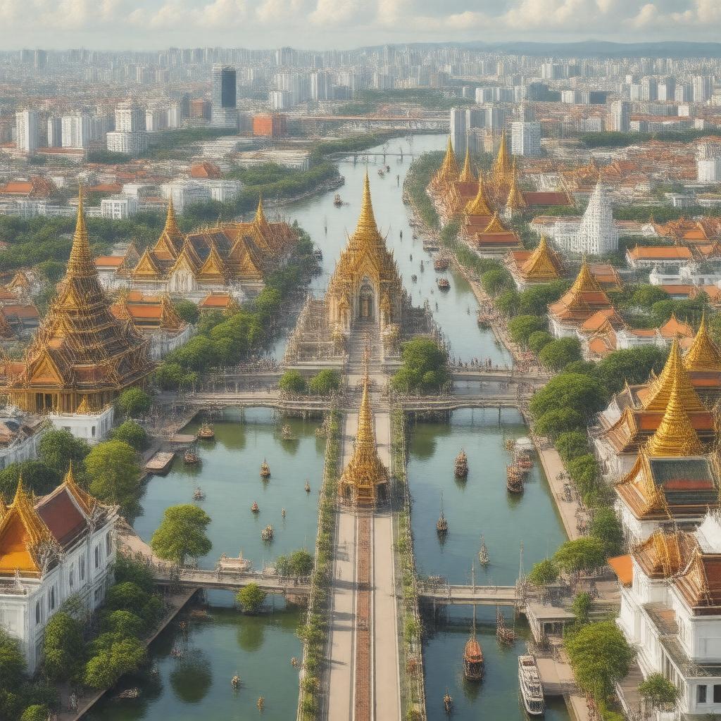 AI-created image of Bangkok, Thailand
